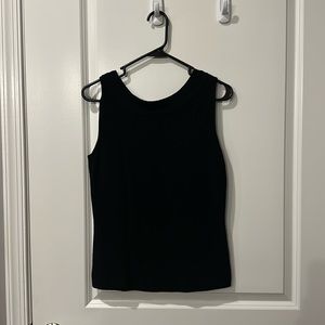 Larry Levine sweater tank top